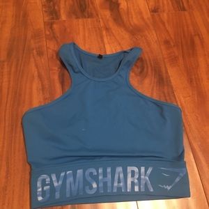 GYmshark serene sport crop top